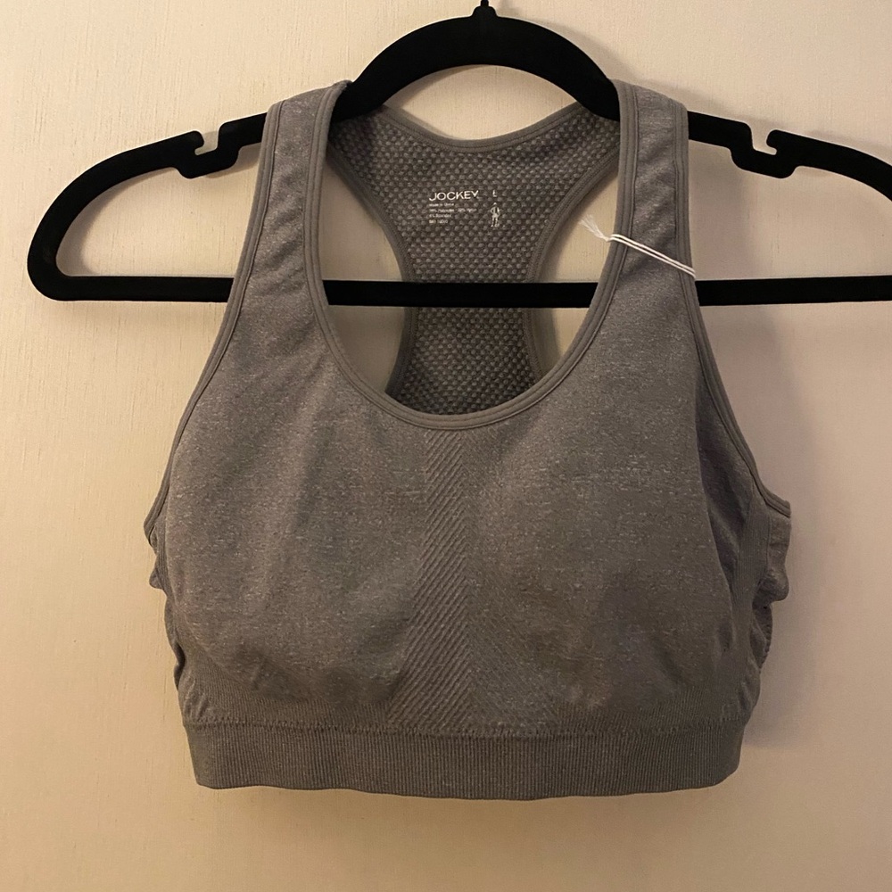 Jockey Charcoal Sports Bra